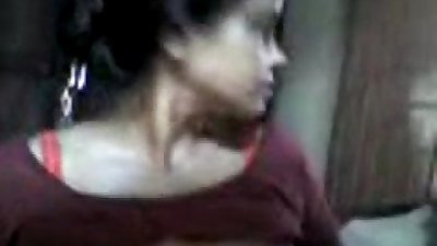 desi aunty in saree boobs press pussy fingering by neighbor