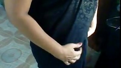 Indian Woman Recorded Getting Dressed