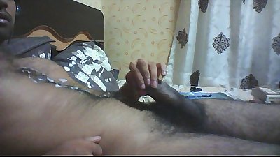 indian thick black cock wank and cumshot.MP4