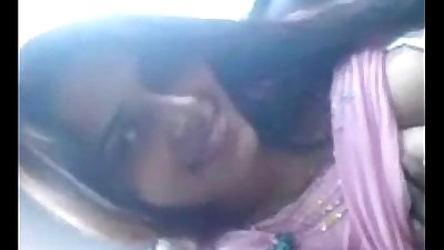 Indian sex mms of gorgeous girlfriend blowjob in car
