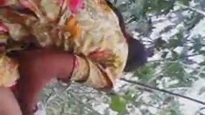 Indian Couple Being Naughty Outdoors