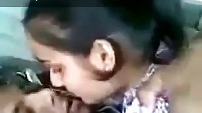 Beautiful Indian Girl Kissing And Smooching With BF